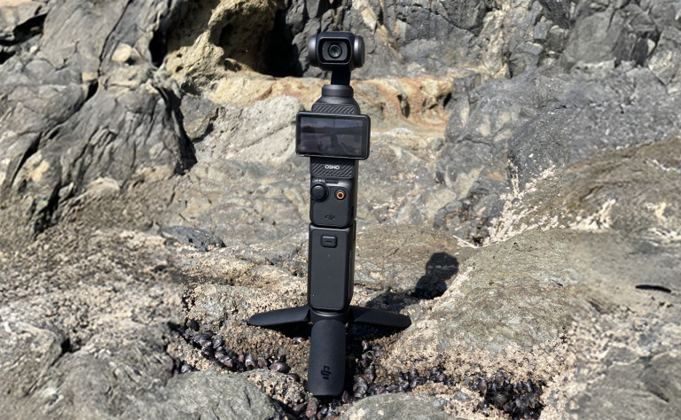 DJI Osmo on the rocks